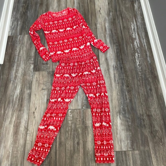 Cat & Jack Girls 2 piece long sleeve pajamas mixed size - Picture 1 of 5